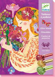 Djeco Картины с блестками Цветочный аромат 7-13лет, DJ09508