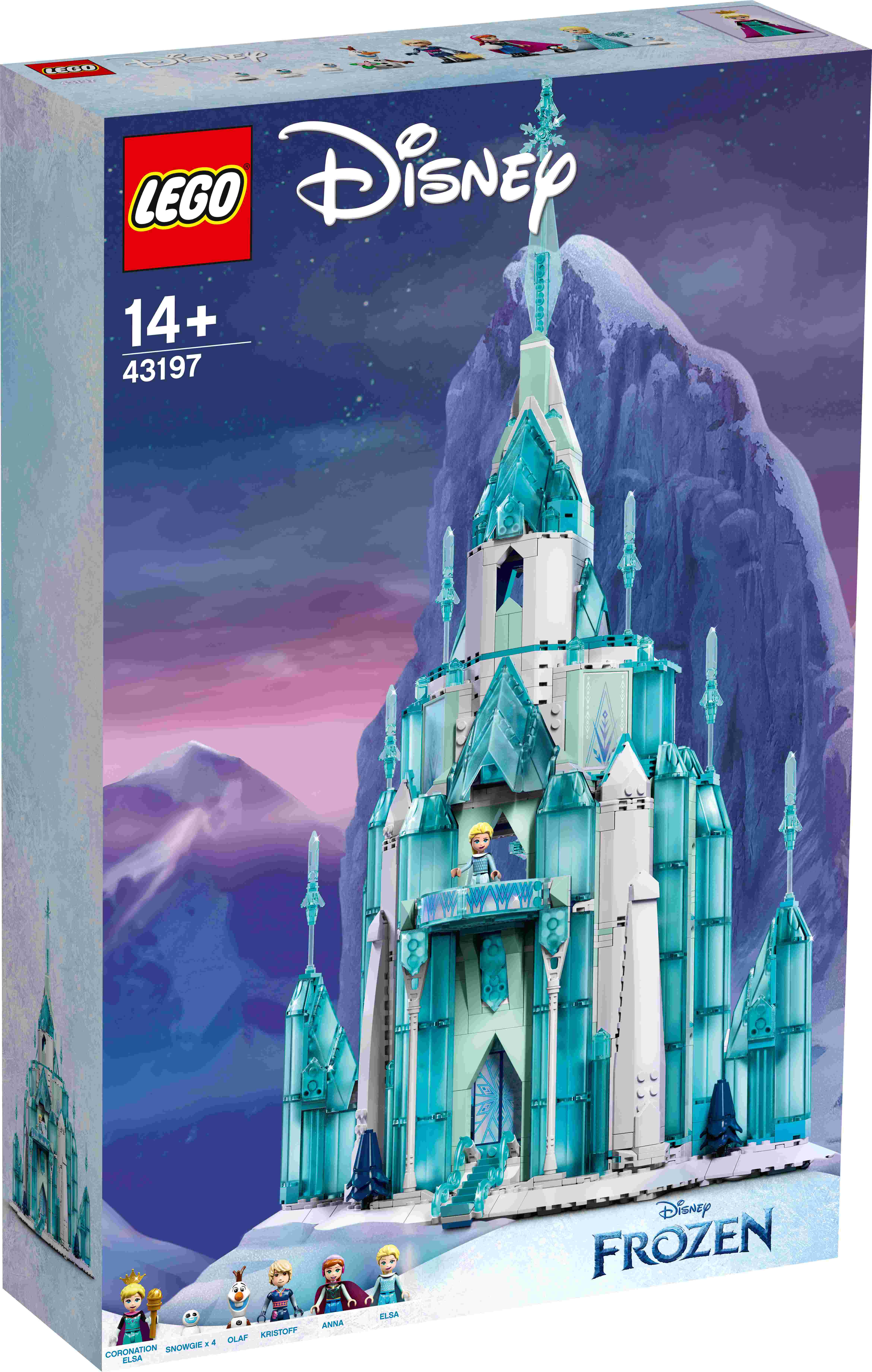 43197 LEGO® Disney Ледяной замок, c 14+ лет, 2021