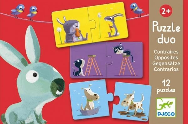 Djeco divdaļīgā puzle 