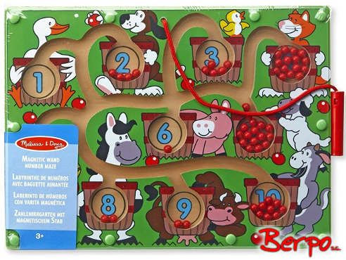 Melissa&Doug Магнитная игра - Лабиринт Цифры 3-7 лет, 12280