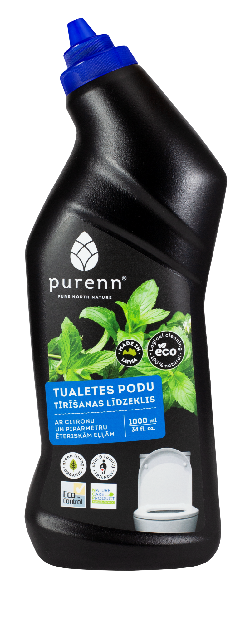 Purenn Tualetes podu tīrīšanas līdzeklis ar citronu un piparmētru