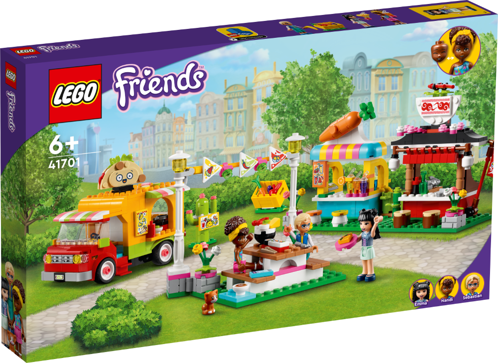 41701 LEGO® Friends Рынок уличной еды 6+ лет, 2022