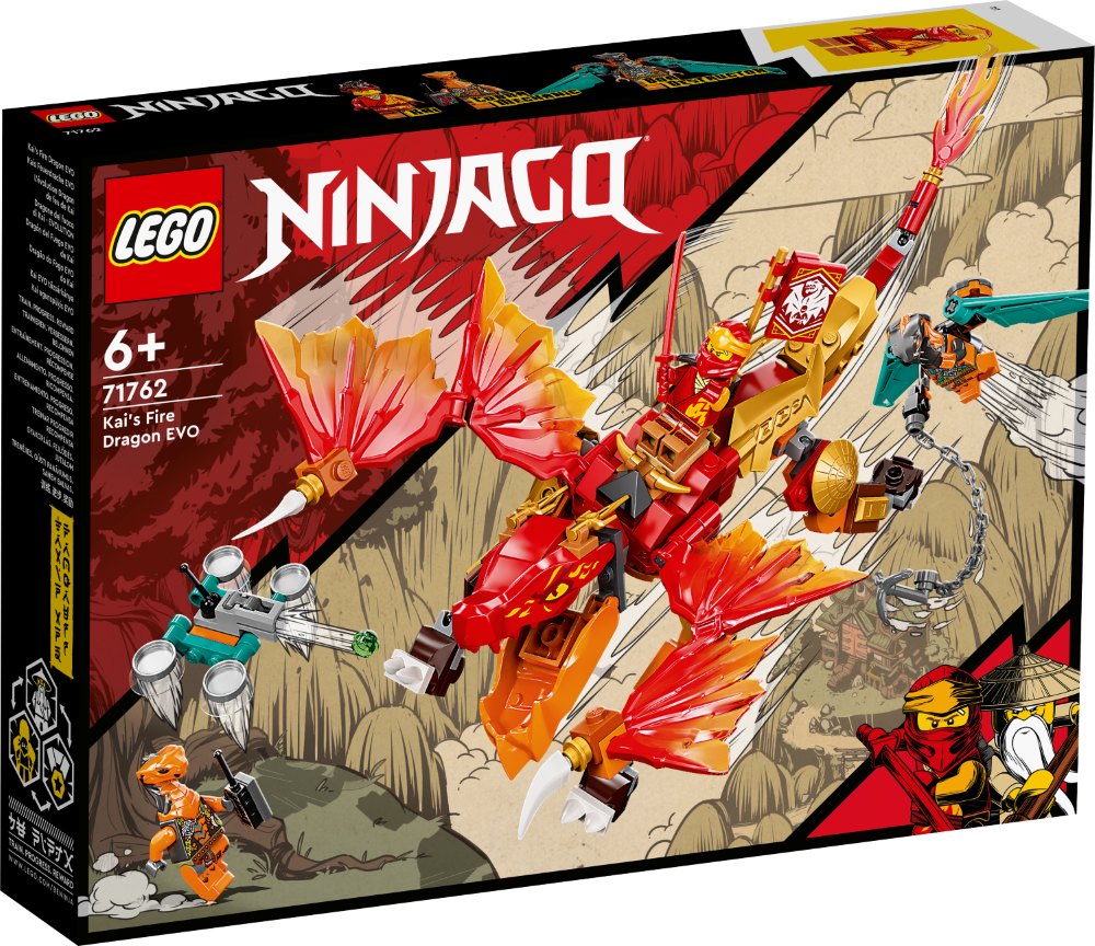 71762 LEGO® Ninjago Kai ugunspūķis EVO 6+ gadi, 2022 gada modelis