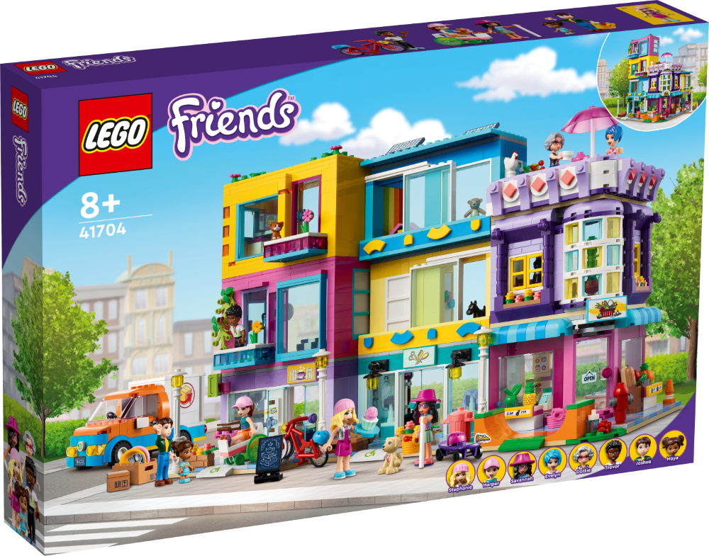 41704 LEGO® friends Ēka centrālajā ielā 8+ gadi, 2022