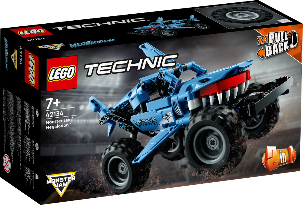 42134 LEGO® Technic Monster Jam™ Megalodon™, 7+ gadi, 2022