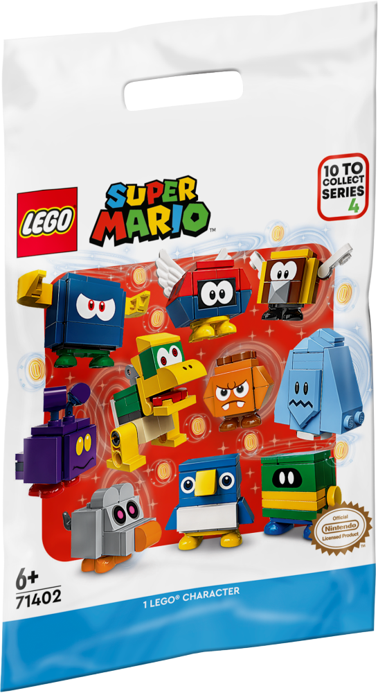 71402 LEGO® Super Mario Tēlu komplekti — 4. sērija, 6+ gadi, 2022 gada modelis