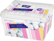 Bella Cotton Ватные палочки 100% хлопком, 300шт.