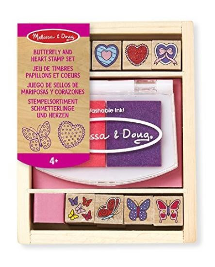 Melissa&Doug Zīmodziņu komplekts - Taureņi un sirsniņas, 4+gadi, 12415