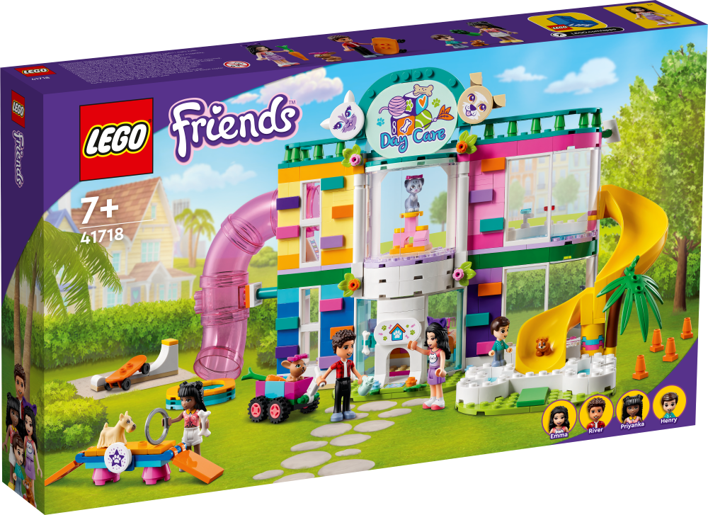 41718 LEGO® Friends Mājdzīvnieku aprūpes centrs, 7+ gadi, 2022. gada modelis