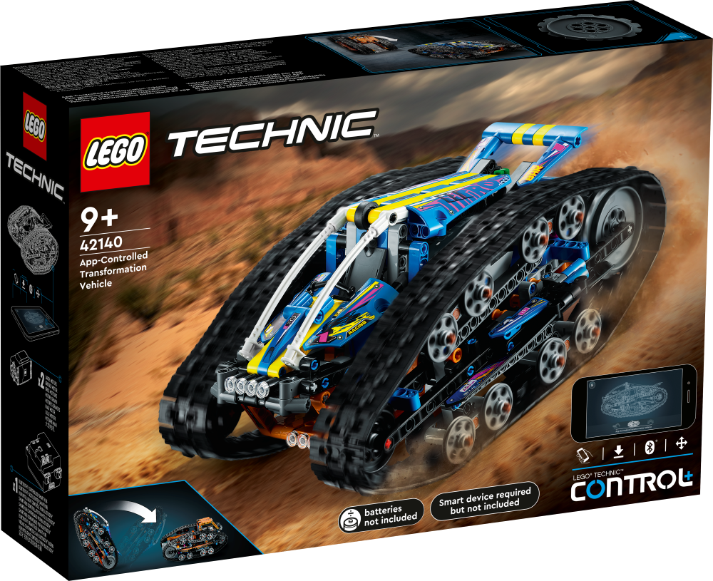 42140 LEGO® Technic Машина-трансформер на дистанционном управлении, 7+ лет, модель 2022 года 42140 | LEGO® Technic | LEGO® мир | berniem.eu