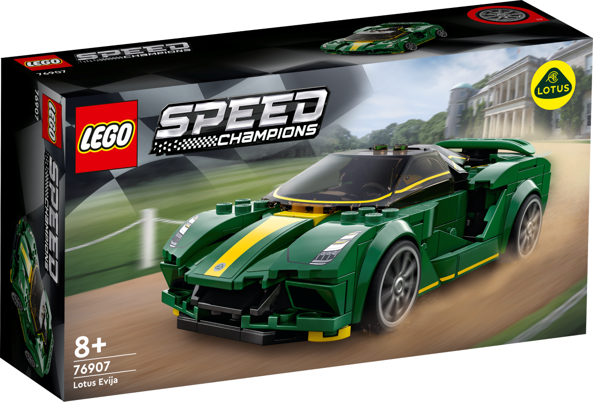 76907 LEGO® Speed Champions Lotus Evija 8+ gadi, 2022. gada modelis