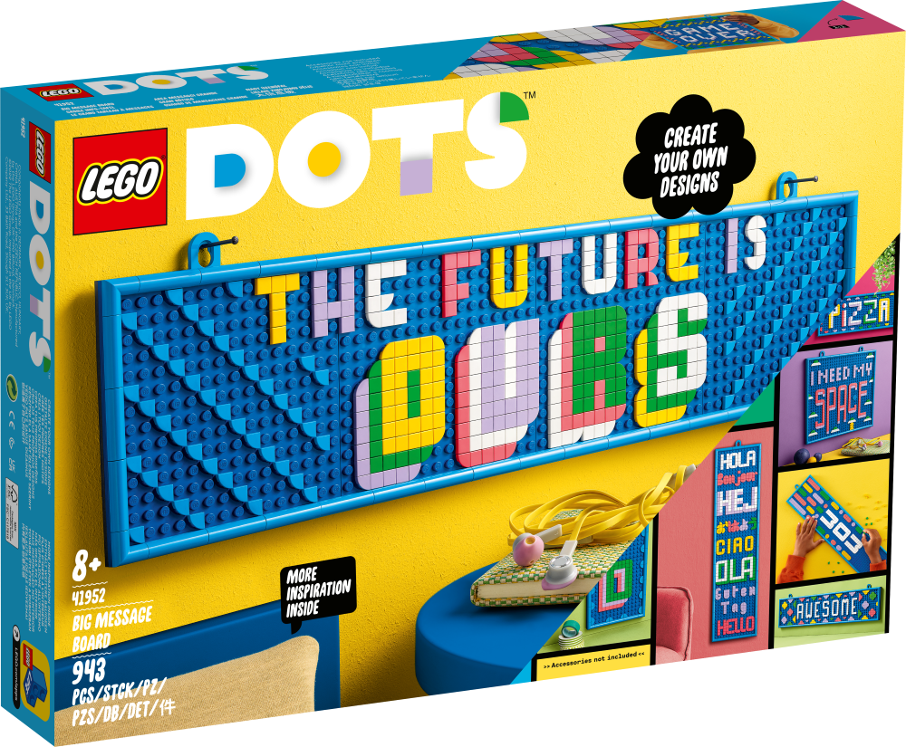 41952 LEGO® DOTS Lielais ziņojumu dēlis, 8+ gadi, 2022. gada modelis