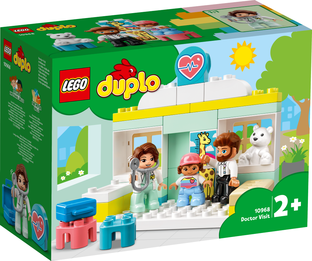 10968 LEGO® DUPLO Поход к врачу, 2+ лет,модель 2022 года