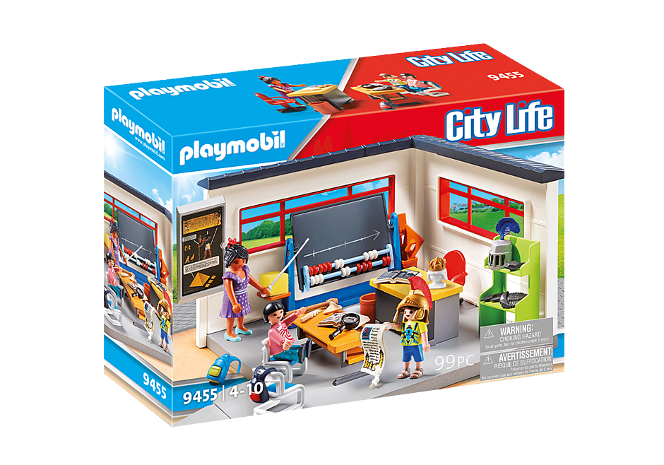 9455 PLAYMOBIL® City Life Vēstures stunda, no 5 gadu vecuma