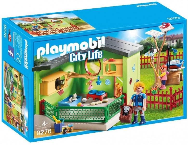 9276 PLAYMOBIL® City Life Kaķu māja, no 4 gadu vecuma