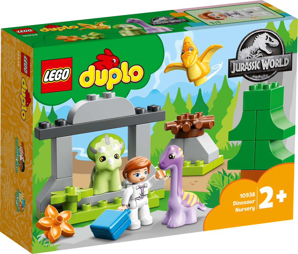 10938 LEGO® DUPLO Dinozauru bērnistaba, 2+ gadi, 2022. gada modelis