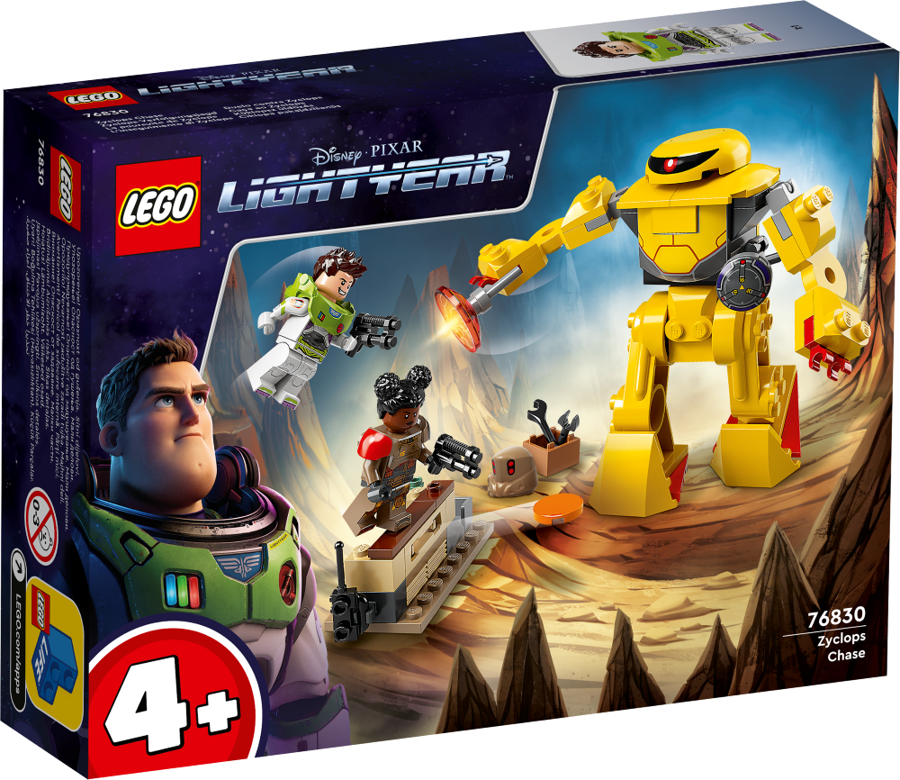76830 LEGO® Lightyear Ciklopa pakaļdzīšanās, 4+ лет,модель 2022 года