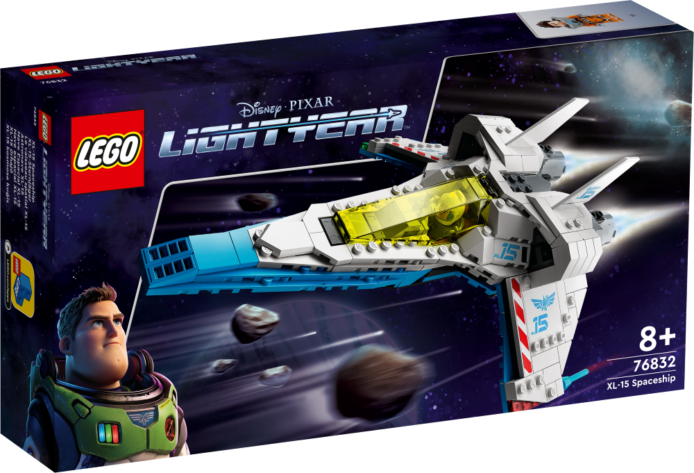 76832 LEGO® Lightyear XL-15 kosmosa kuģis, 8+ gadi, 2022. gada modelis
