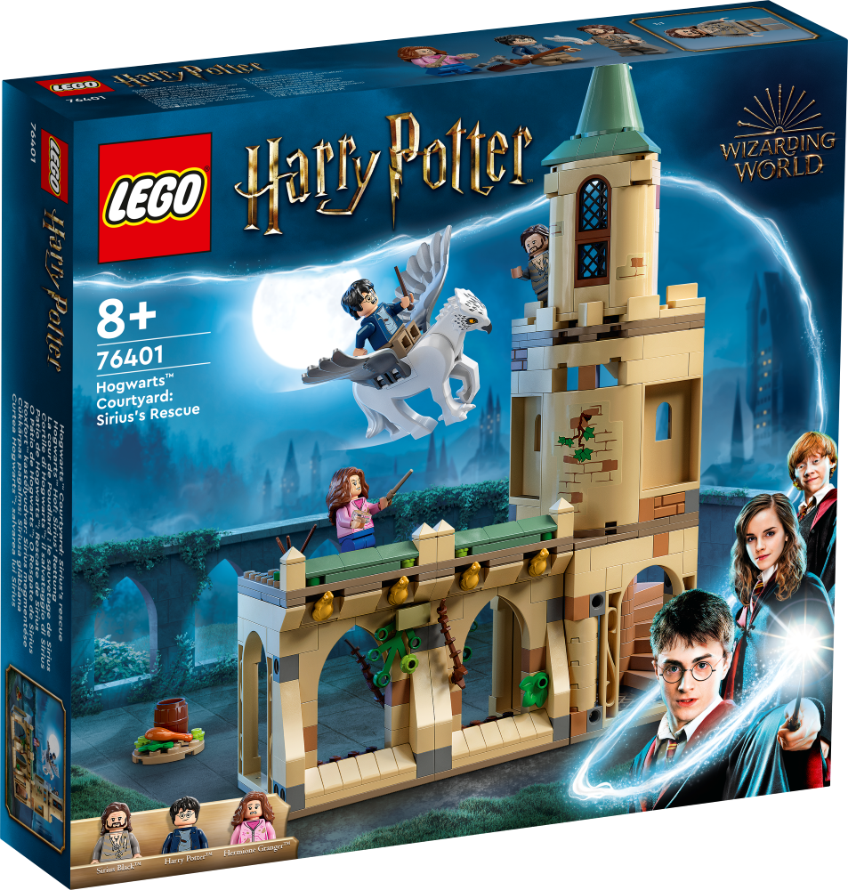 76401 LEGO® Harry Potte rДвор Хогвартса: спасение Сириуса, 8+ лет,модель 2022 года