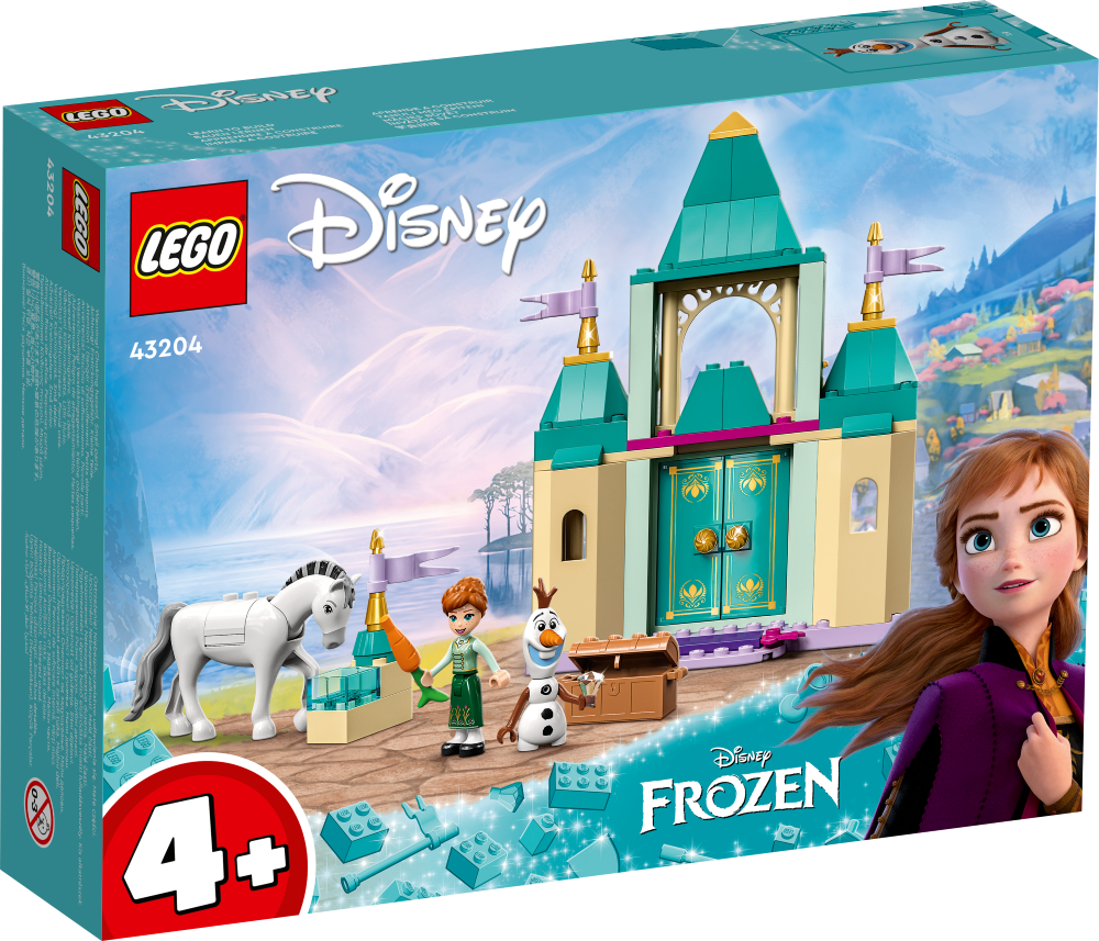 43204 LEGO® Disney Веселье в замке Анны и Олафа, 4+ лет,модель 2022 года