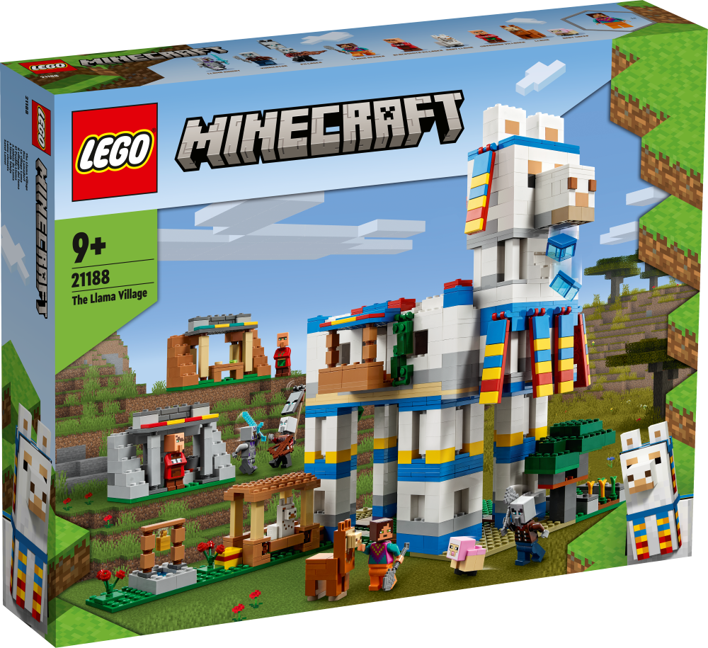21188 LEGO® Minecraft Lamu ciemats , 9+ gadi, 2022. gada modelis