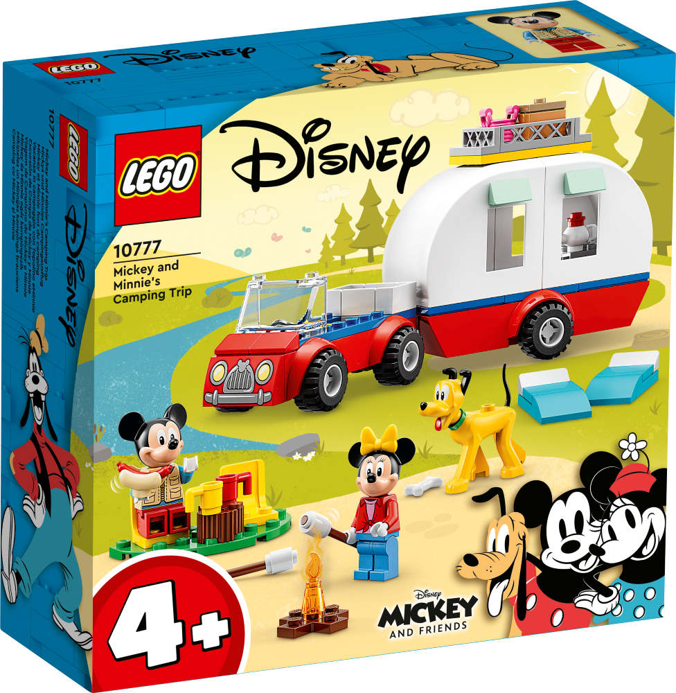 10777 LEGO® Disney Микки Маус и Минни Маус за городом, 4+ лет,модель 2022 года