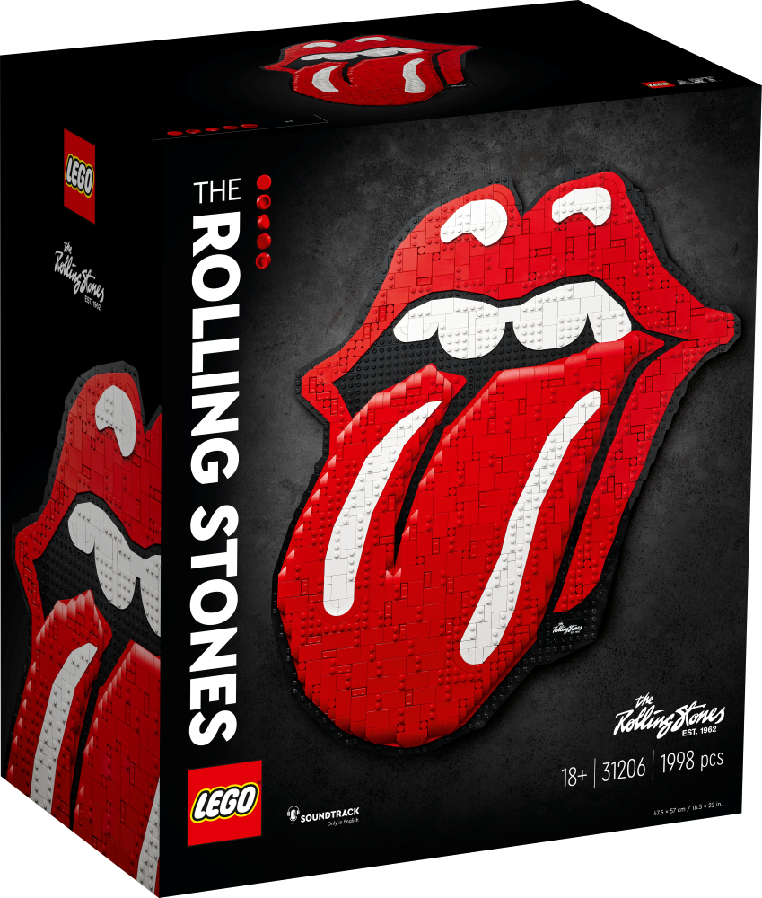 31206 LEGO® Art The Rolling Stones, 18+ gadi, 2022. gada modelis