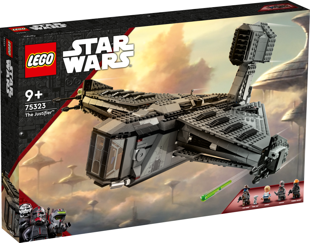 75323 LEGO® Star Wars Justifier™, 9+ лет,модель 2022 года