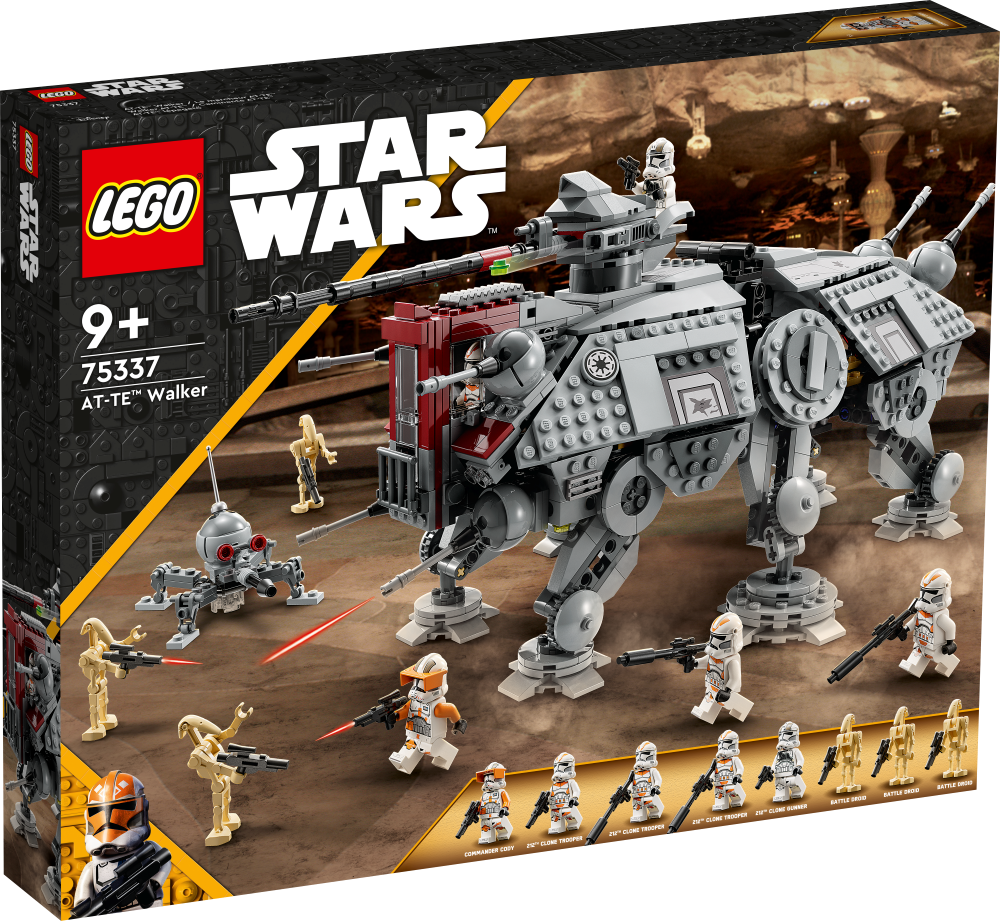 75337 LEGO® Star Wars™AT-TE™ Walker, 9+ gadi, 2022. gada modelis