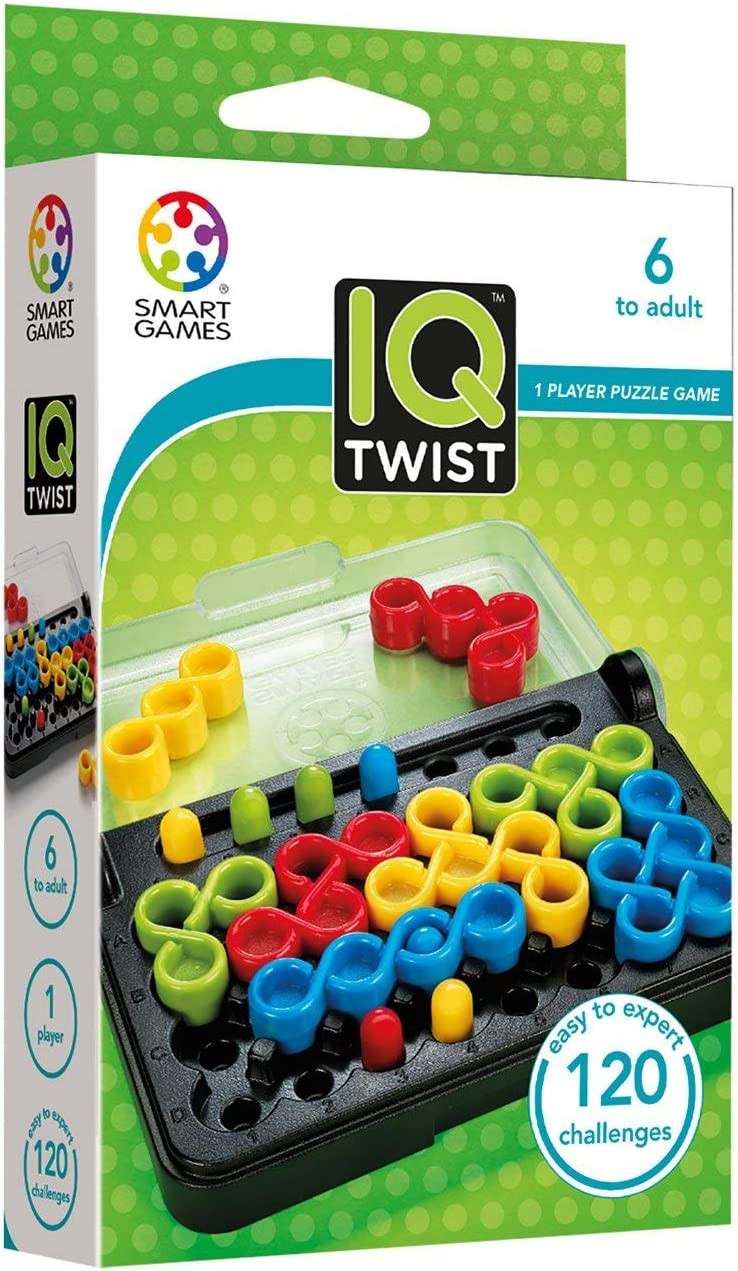 Smart Games mini Логическая игра IQ Twist (120 заданий) 6-99 лет 15180 |  Мир логических игр | мир игрушек | berniem.eu