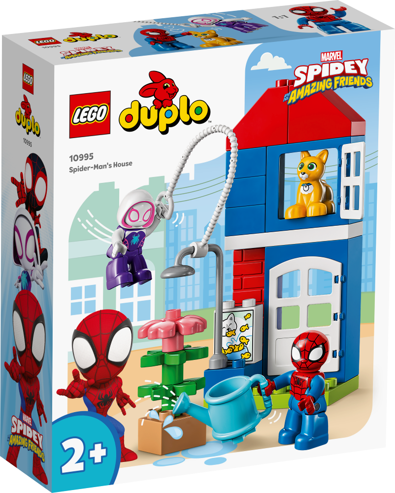 10995 LEGO® DUPLO Zirnekļcilvēka māja, 2+ gadi, 2023. gada modelis