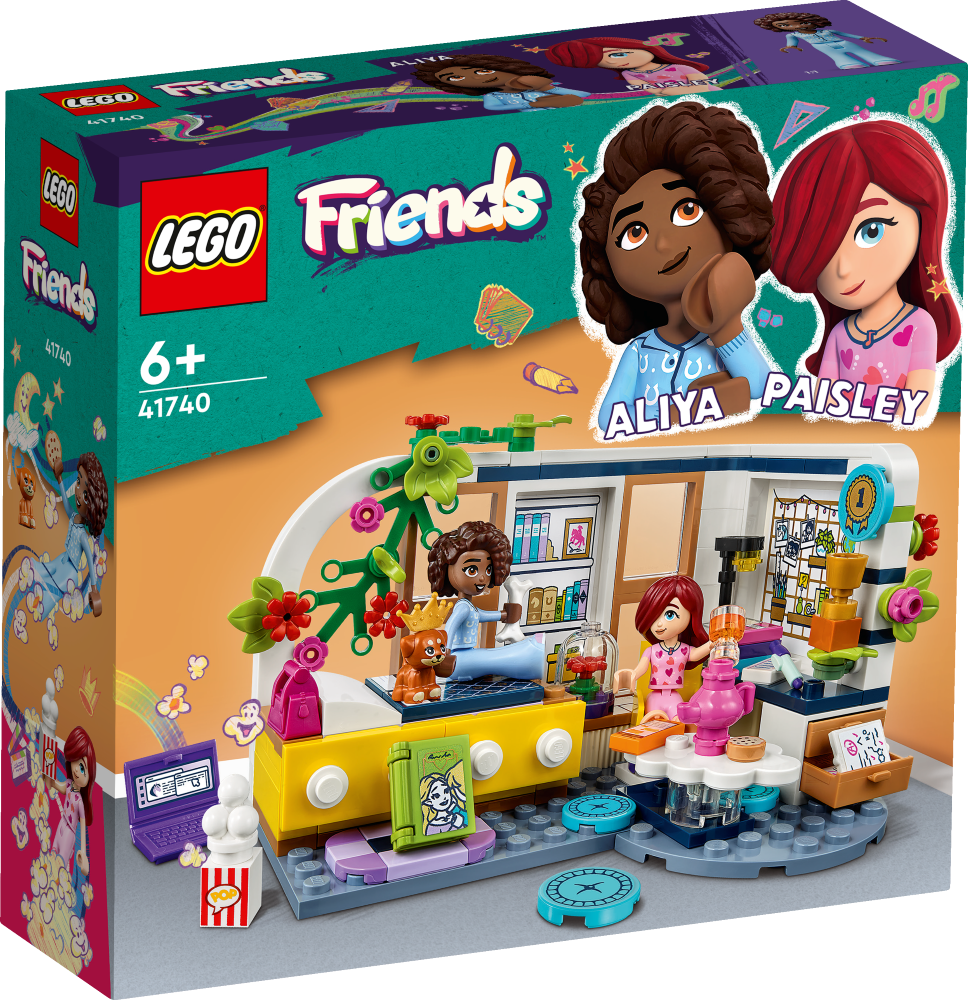 41740 LEGO® Friends Комната Алии, 6+ лет, модель 2023 года