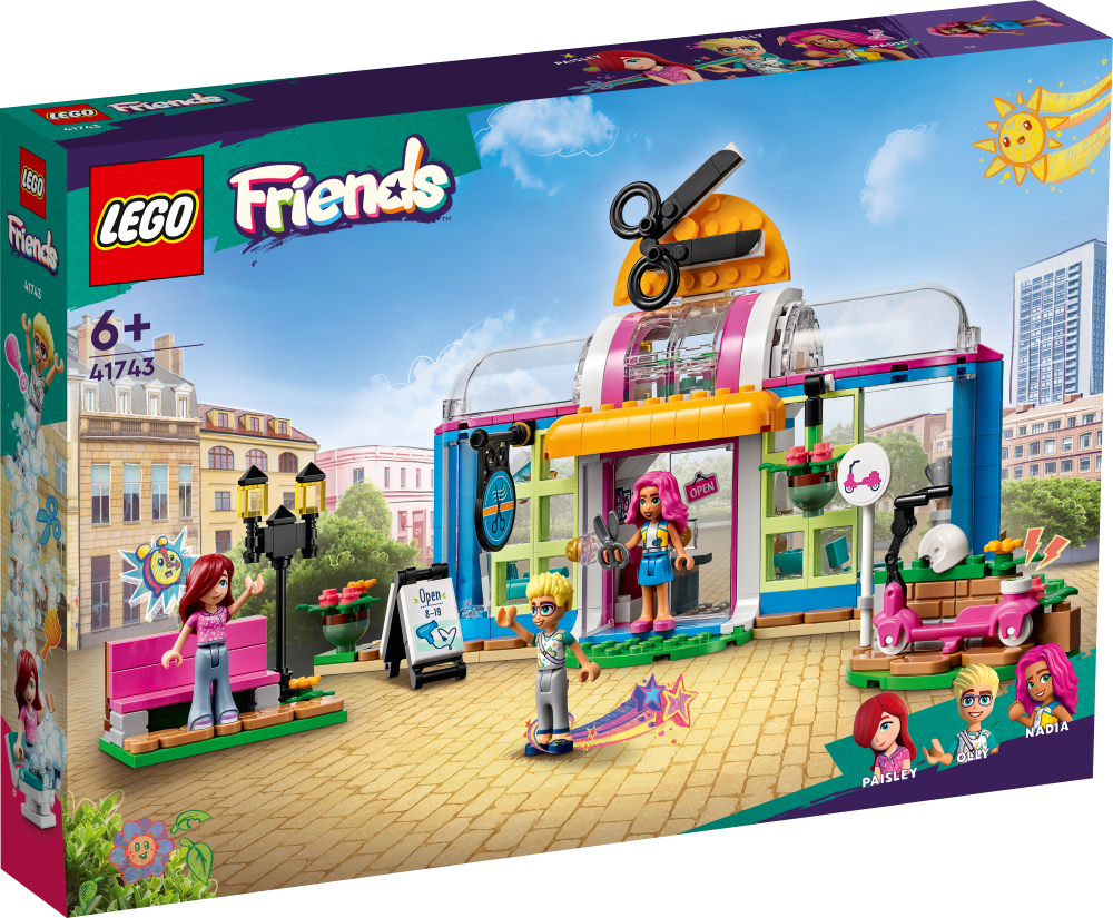 41743 LEGO® Friends Frizētava, 6+ gadi, 2023. gada modelis