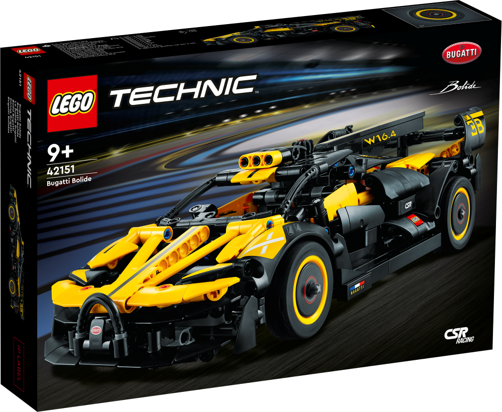42151 LEGO® Technic Bugatti Bolide, 9+ gadi, 2023. gada modelis