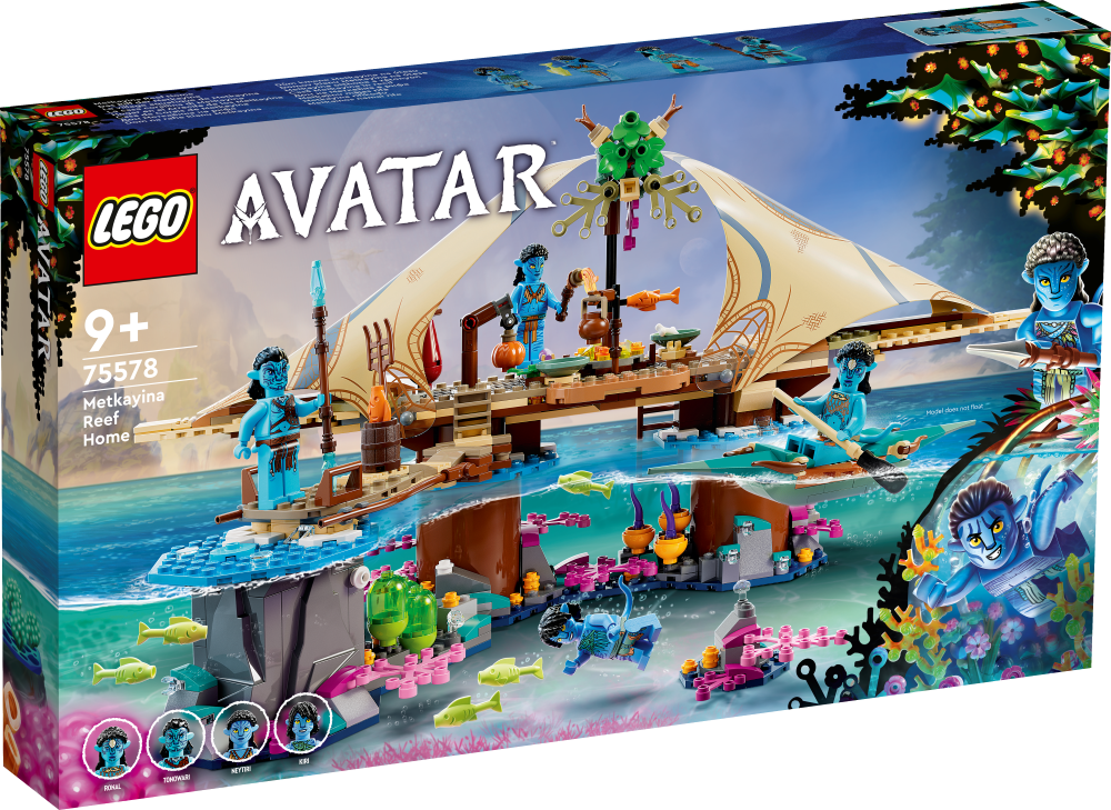 75578 LEGO® Avatar Metkajinu mājas rifā, 9+ gadi, 2023. gada modelis