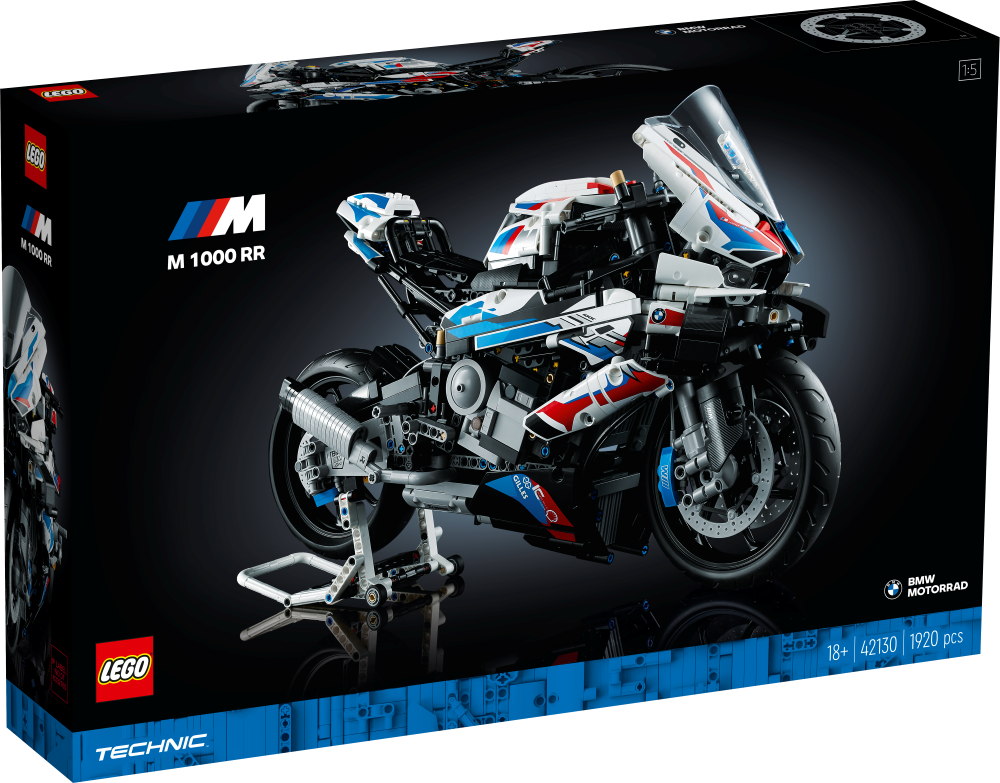42130 LEGO® Technic BMW M 1000 RR, 18+ gadi, 2022 gada modelis