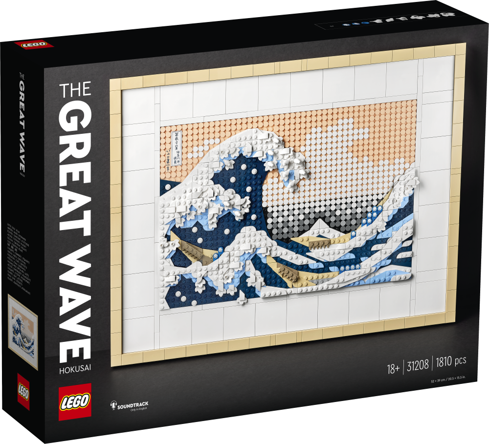 31208 LEGO® Art «Большая волна» Хокусая, 18+ лет, модель 2023 года