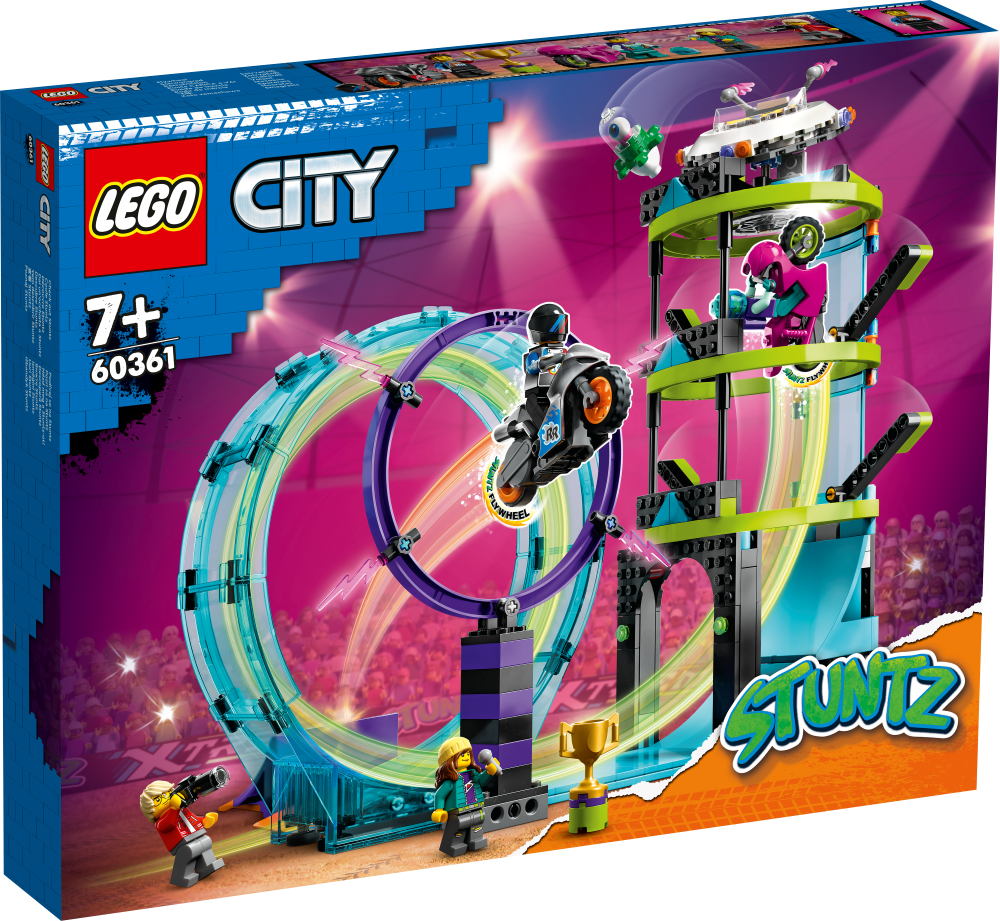 60361 LEGO® City Главное каскадерское испытание, 7+ лет, модель 2023 года