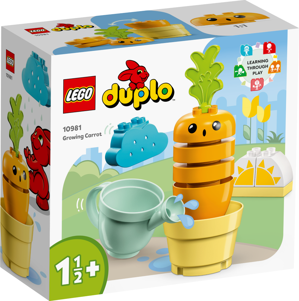 10981 LEGO® DUPLO Выращиваем морковку , 1½+ лет, модель 2023 года