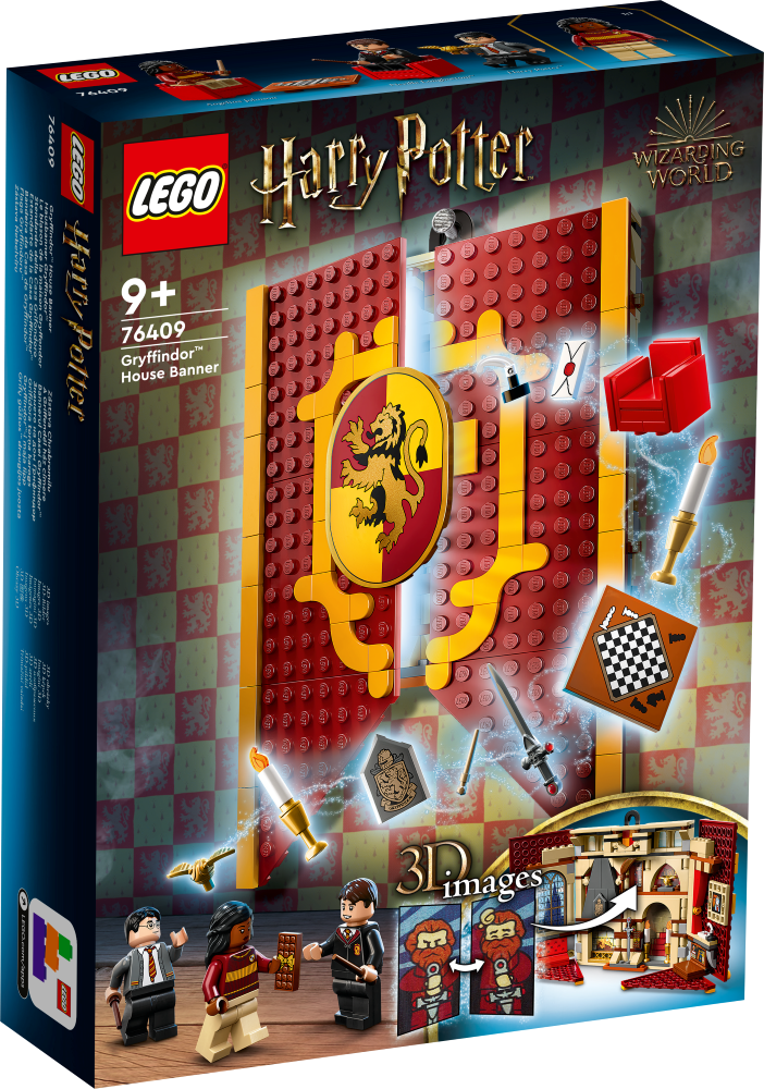 76409 LEGO® Harry Potter™ Grifidora torņa karogs, 9+ gadi, 2023. gada modelis