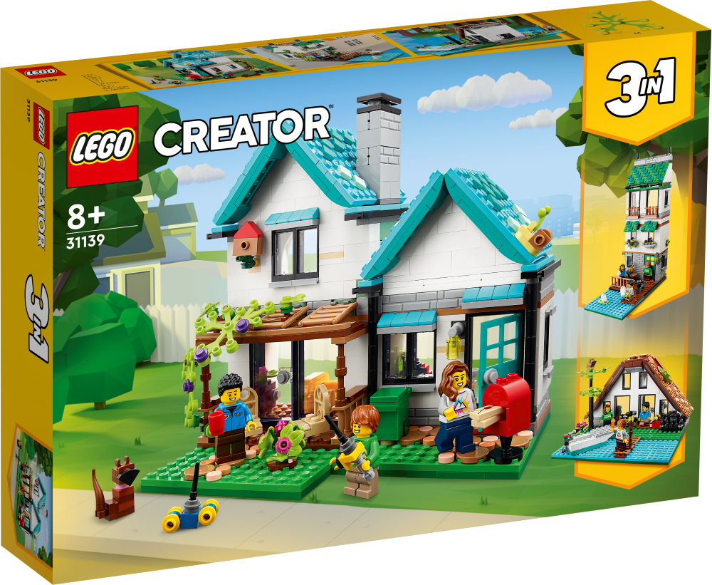 31139 LEGO® Creator Уютный дом, 8+ лет, модель 2023 года 31139 | LEGO®  Creator | LEGO® мир | berniem.eu