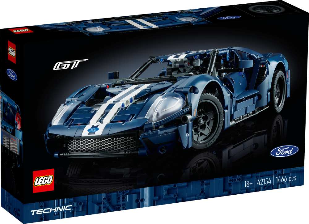 42154 LEGO® Technic 2022 Ford GT, 18+ лет, модель 2023 года