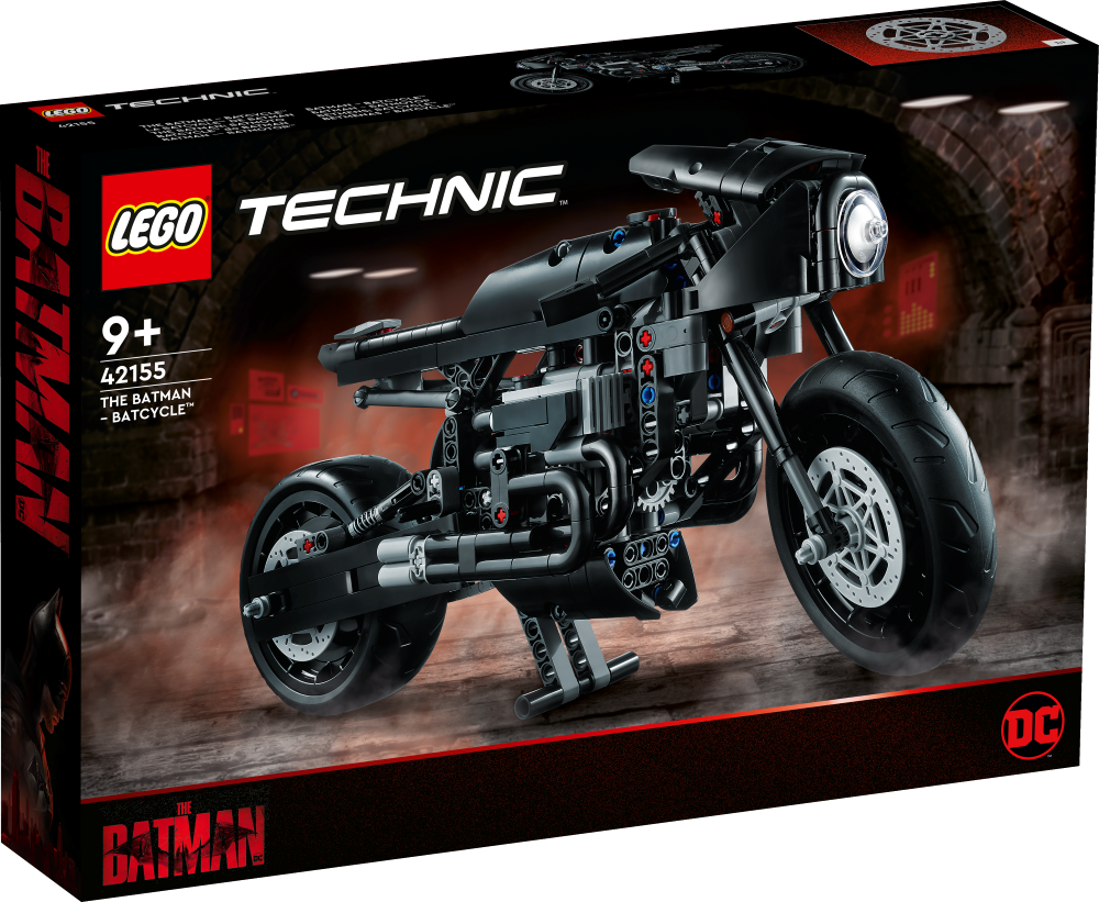 42155 LEGO® Technic BETMENS: BATCYCLE™, 9+ gadi, 2023. gada modelis