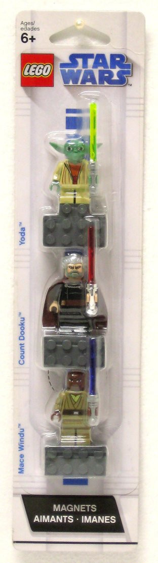 852555 LEGO® Star Wars™ Yoda, Mace Windu and Count Dooku , 6+ лет,модель 2009 года