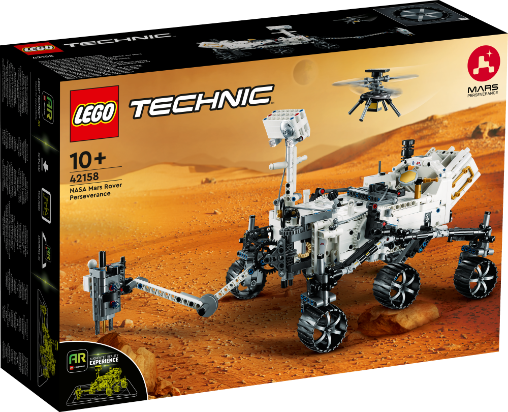 42158 LEGO® Technic NASA Mars Rover Perseverance, 10+ gadi, 2023 gada modelis