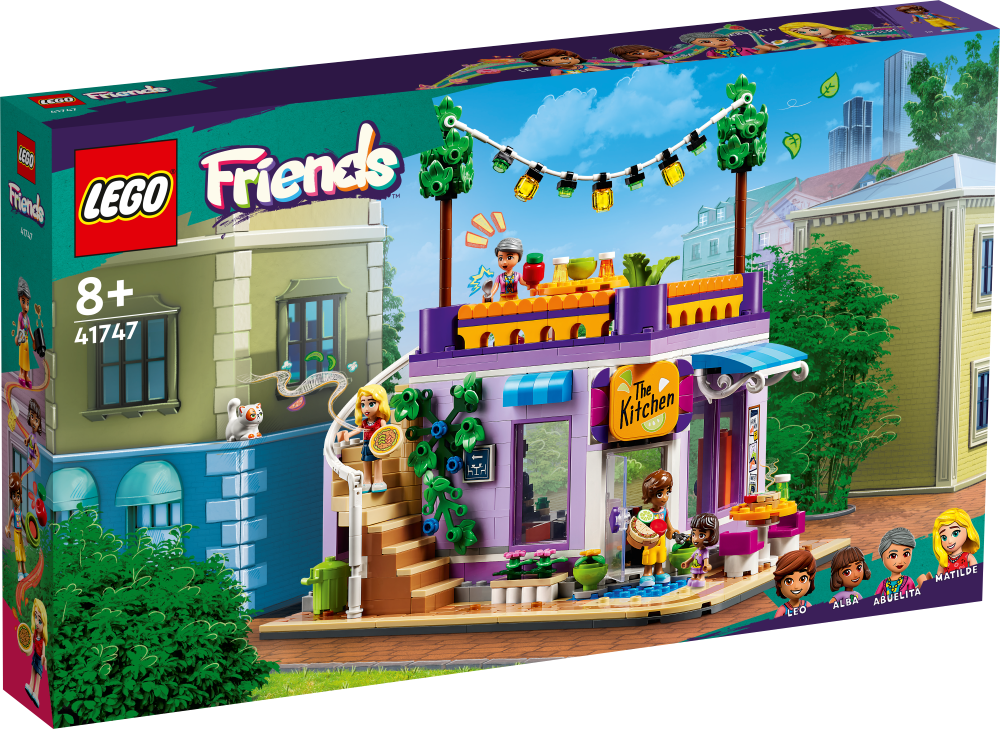 41747 LEGO® Friends Общественная кухня Хартлейк-Сити, 8+ лет,модель 2023 года