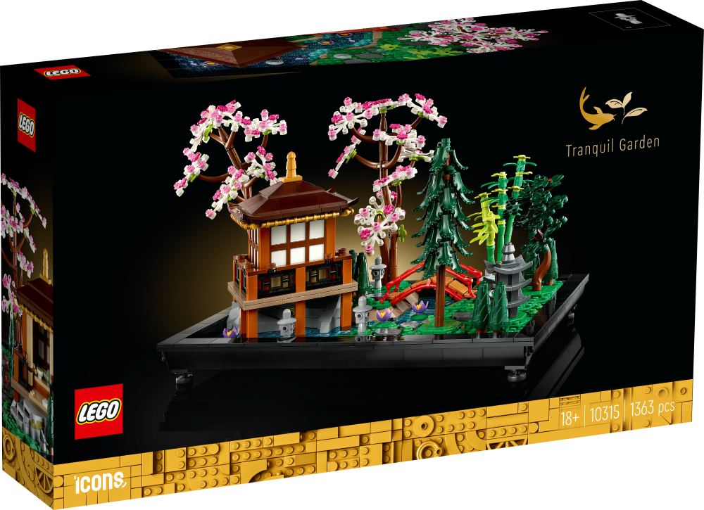 10315 LEGO® ICONS™ Tranquil Garden, 18+ лет,модель 2023 года
