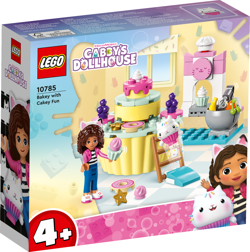 10785 LEGO® Gabby's Dollhouse Bakey with Cakey jautrība, 4+ gadi, 2023 gada modelis