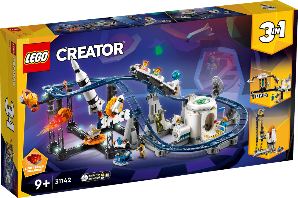 31142 LEGO® Creator Космические американские горки, 9+ лет, модель 2023 года