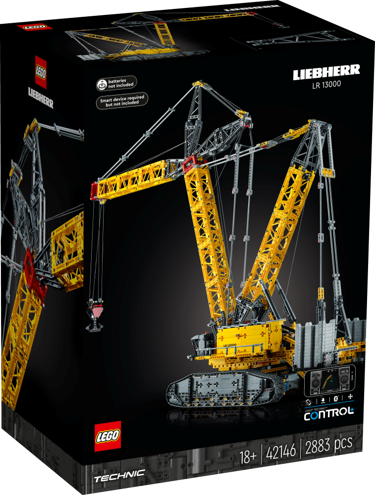 42146 LEGO® Technic Гусеничный кран Liebherr LR 13000, 18+ лет, модель 2023 года